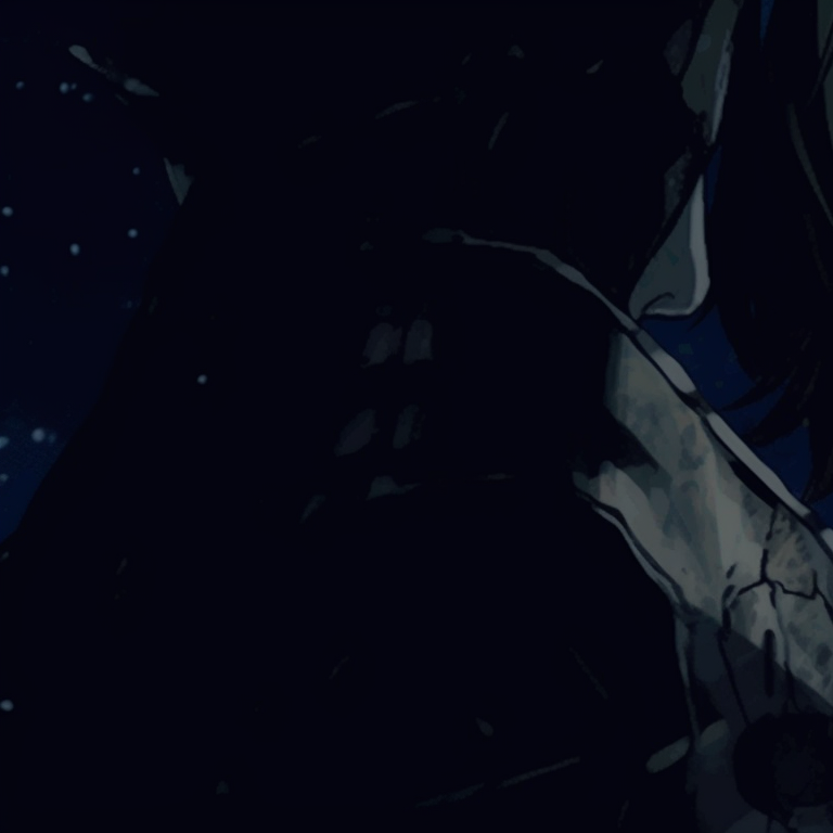 Two characters represented as silhouettes, minimalistic art style, focus on the play of light and shadow. secretive matching gif pfp pfp for discord.