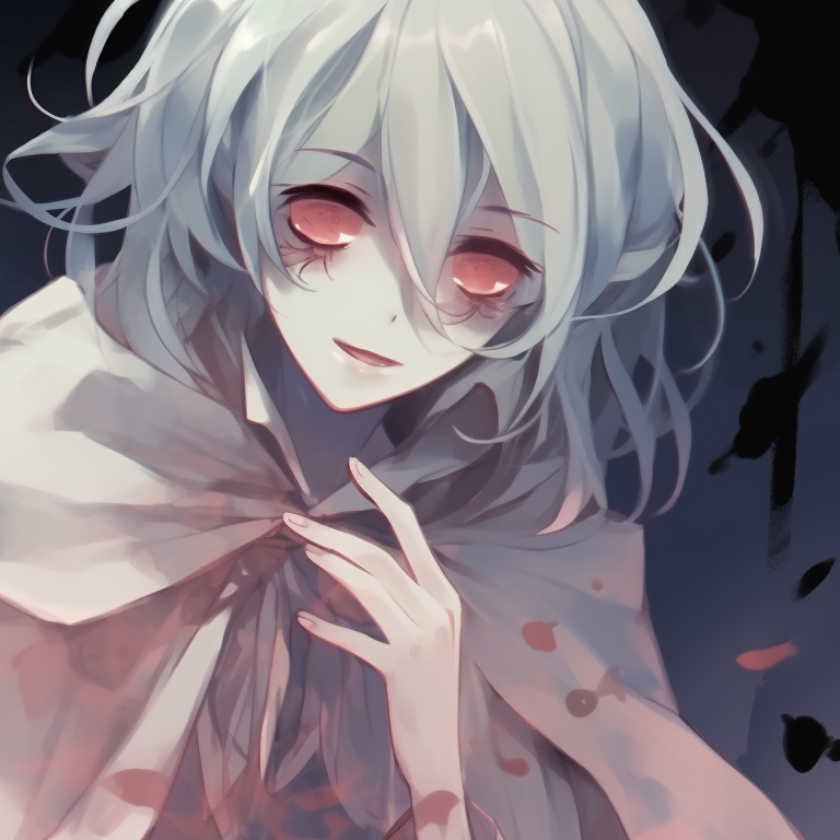 Two characters in matching trick or treat costumes, vibrant and detailed candies pattern. matching pfp for discord halloween theme: spooky pfp for discord.