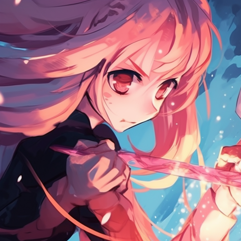 Two characters in a cold color palette, intricate facial expressions revealing silent conversations. impressive matching discord pfp pfp for discord.