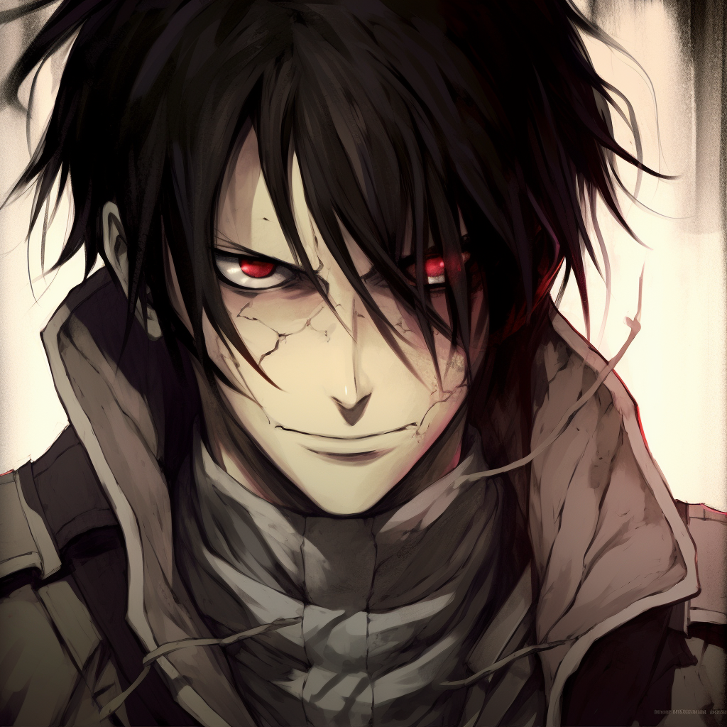 Close-up of Levi Ackerman, focusing on intricate facial details and intense expressions. high definition badass anime pfp