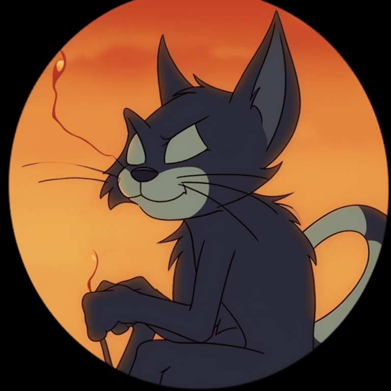 Tom and Jerry handing out Halloween candy, vivid coloring and multiple layers of depth. tom and jerry matching pfp halloween theme collection pfp for discord.
