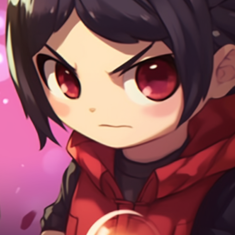 Two characters in a playful punch, contrasting colors, and humorous theme. cute and funny matching pfp ideas pfp for discord.