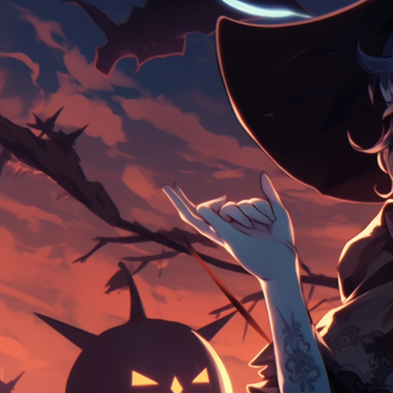 Two ghostly characters, in ethereal blue and white hues, floating. find your perfect non anime halloween matching pfp pfp for discord.