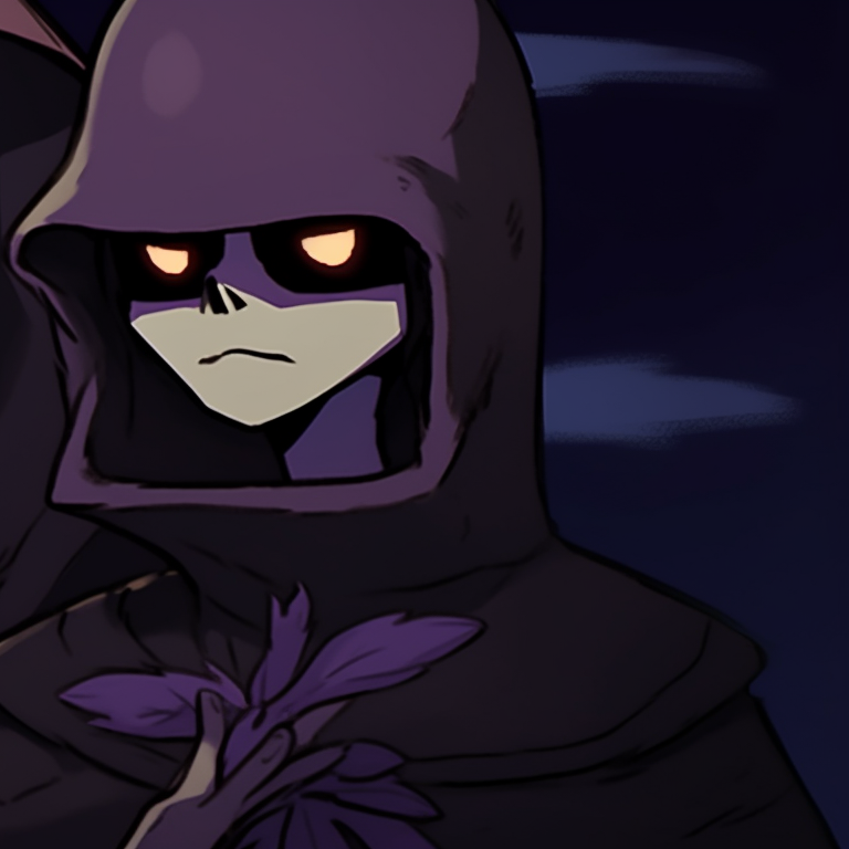 Two characters with glowing jack-o'-lantern heads, tear-streaked faces and harmonious orange glow. sad and spooky matching halloween pfps pfp for discord.