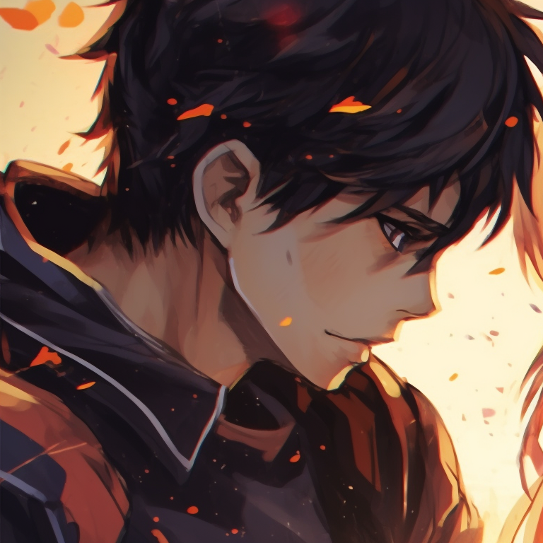 Two characters in battle gear, intricate markings and lively colors, fighting back-to-back. real life matching pfp couples pfp for discord.