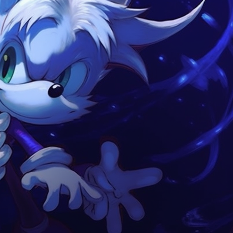 Sonic and Tails as spectral figures, ghostly aura and plasma-toned color palette. spooky sonic and tails matching pfp pfp for discord.