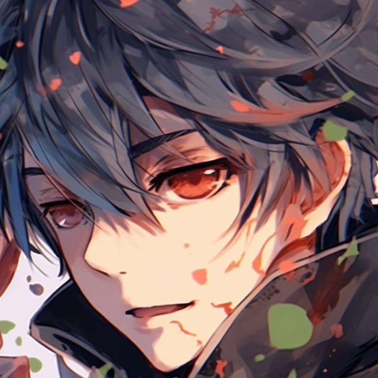 Facial close-up of Naruto and Sakura, soft features against a vivid backdrop. beautiful matching pfp pfp for discord.