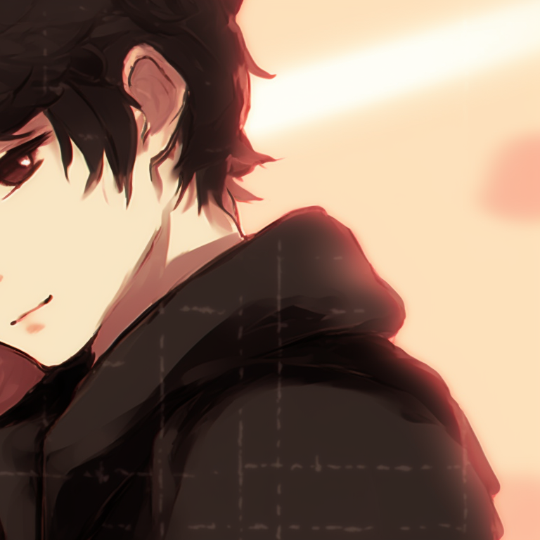 Two characters under the luminary moonlight, a symphony of midnight blues and teals, shared secret looks. instagram cute matching pfp for partners pfp for discord.