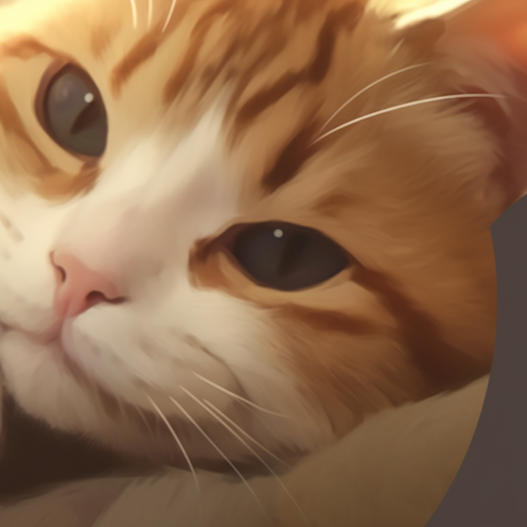 Two sleepy cat characters, soft lines and relaxing tones. cute cat matching pfp trends pfp for discord.