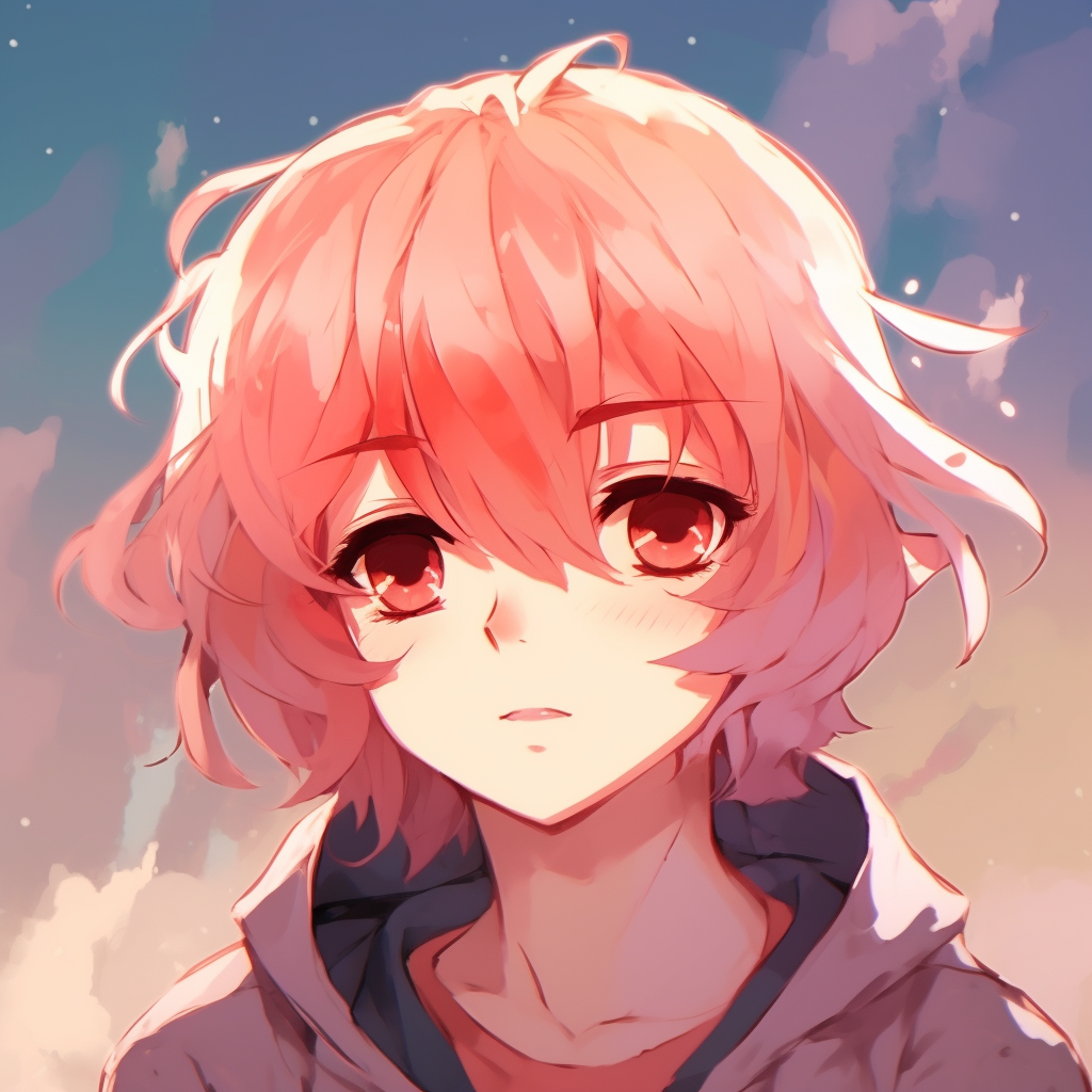 Anime boy with vintage glasses, high contrast and careful line work. aesthetic anime pfp boy character ideas