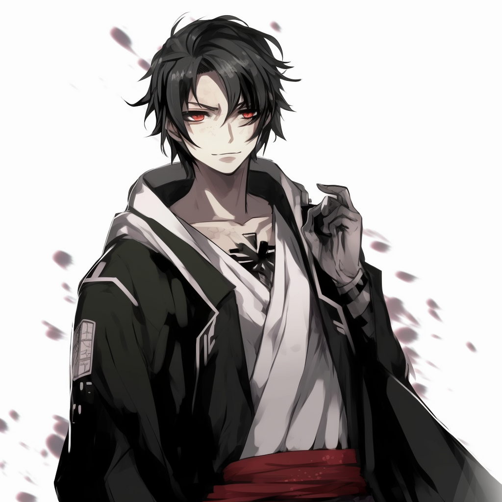 Adventurous young male, casual attire, tousled hair and excited attitude. anime pfp for guys in manga pfp for discord.