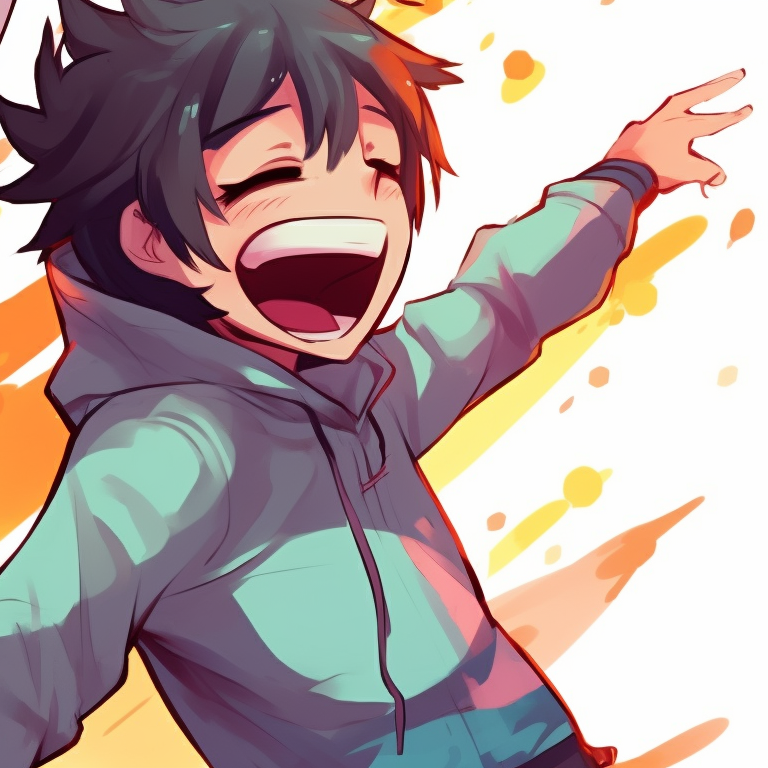 Two characters, comic expressions and pastel portrait, sharing a light moment. funny matching pfp for friends options pfp for discord.