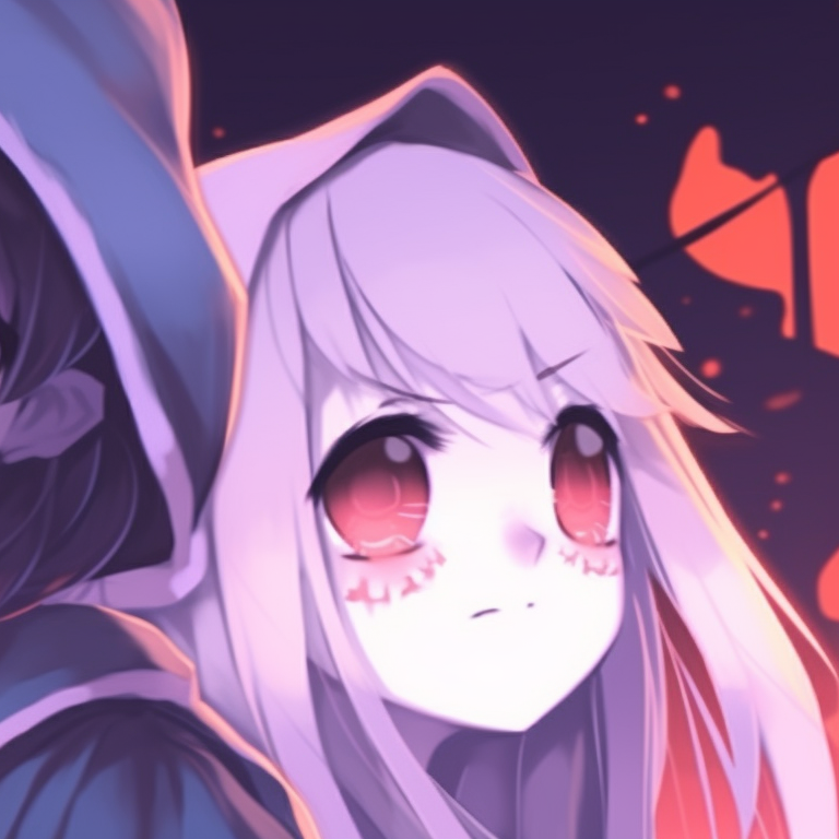 Two characters, swathed in ethereal, ghostly aura, hands reaching towards each other. matching pfp not cringe halloween theme ghost pfp for discord.