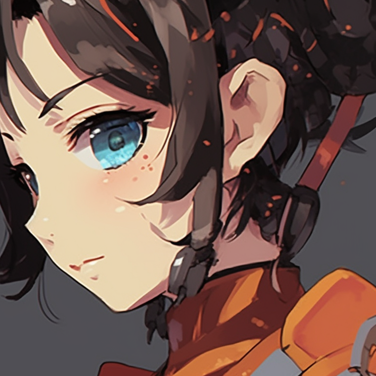 Two characters in vibrant festival Yukatas, detailed patterns and warm, celebratory colors, holding festival foods. classic anime matching profile pictures for friends pfp for discord.