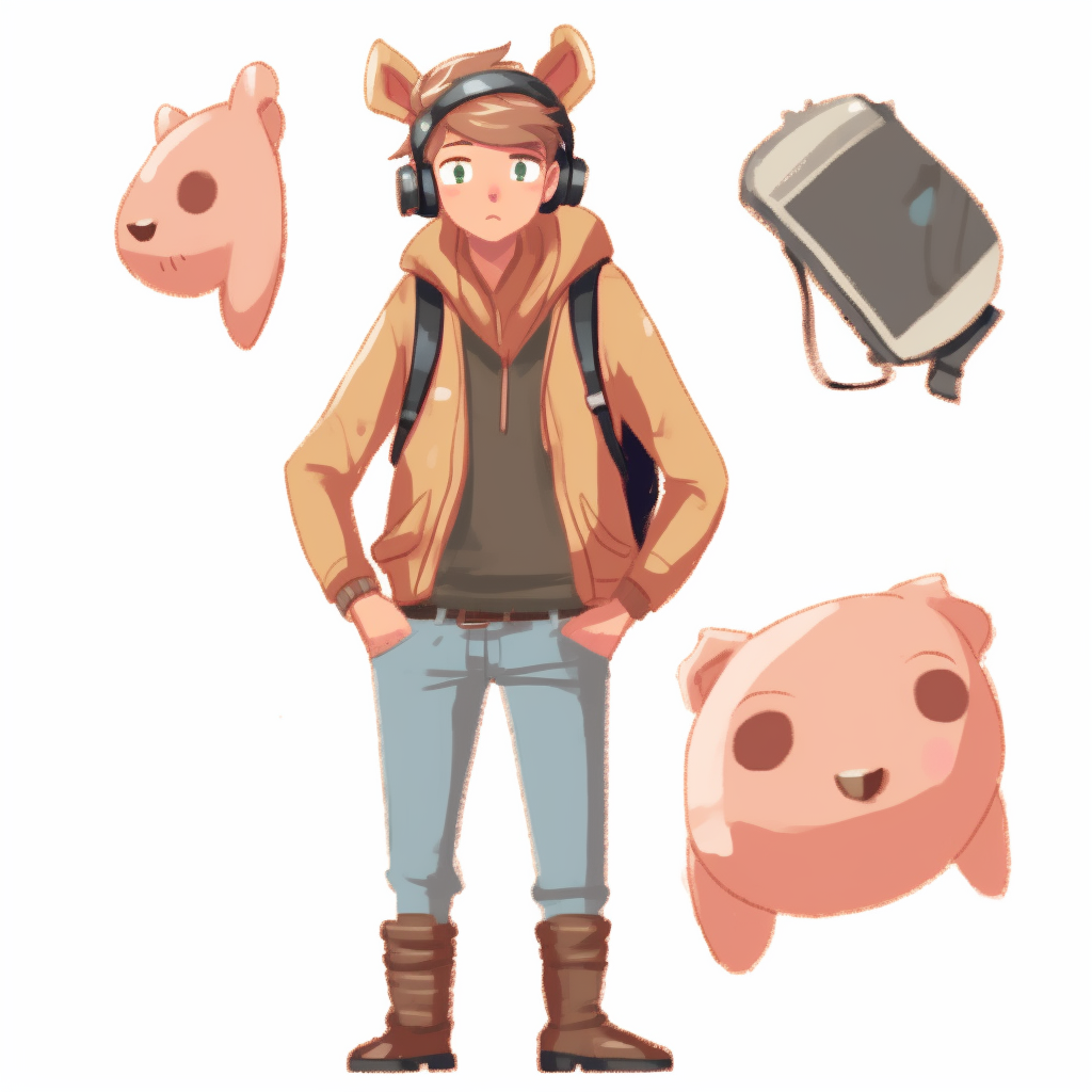 Boy in a stylish school uniform, focused on the outfit and hair details. stylish pfp for school boys pfp for discord.