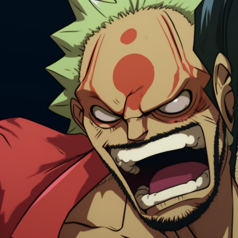 Two characters with Devil Fruit powers, supernatural elements and vivid colors. one piece matching pfp themes pfp for discord.