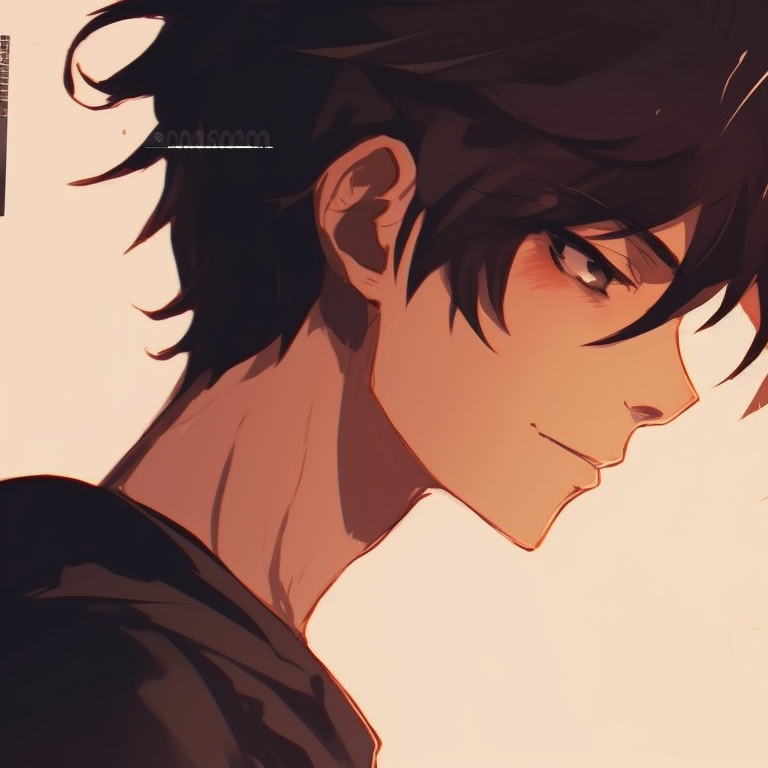 Two characters sharing a joyous moment, bright colors and lightweight sketch style, their hands touching. unique aesthetic matching pfp couples pfp for discord.