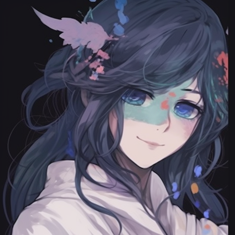 Two anime characters, intricate designs and bright hues, ready for adventure. best friends matching pfp for anime lovers pfp for discord.