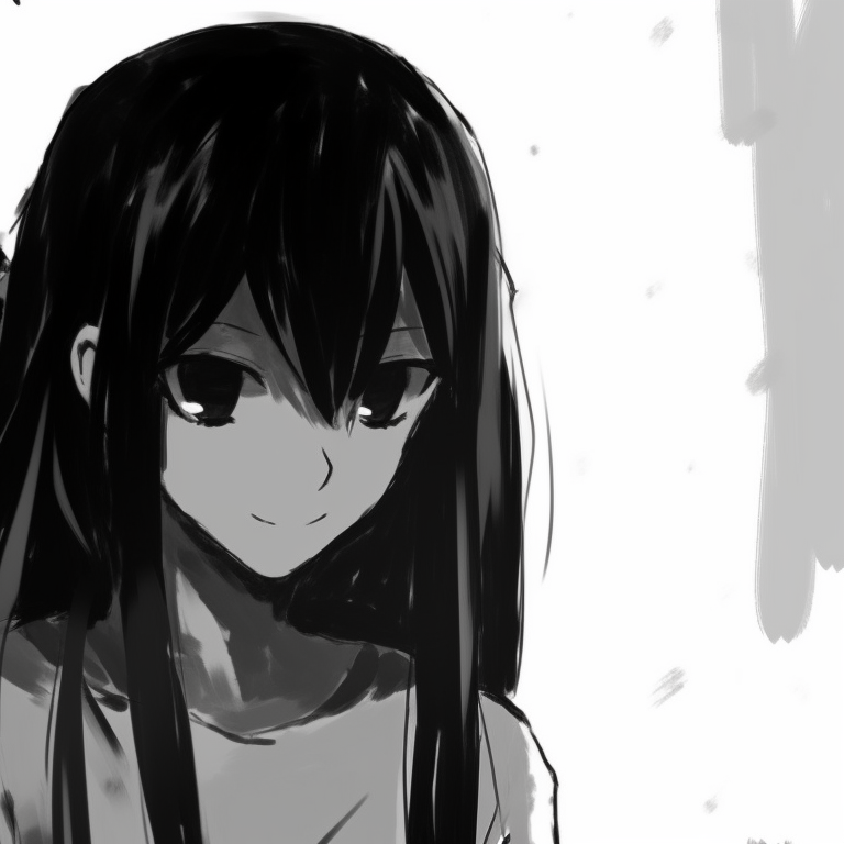 Two characters symbolising yin and yang, stark black and white contrast, mirrored poses black and white matching pfp ideas pfp for discord.