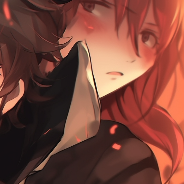 Characters sporting creepy smiles, bold outlines, darker tones. best boy characters for halloween aesthetic anime matching pfp pfp for discord.