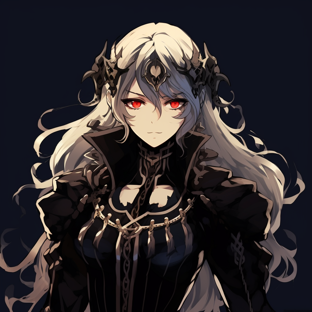 Noelle Silva ready for battle, dynamic pose and detailed armor design. female badass anime pfp