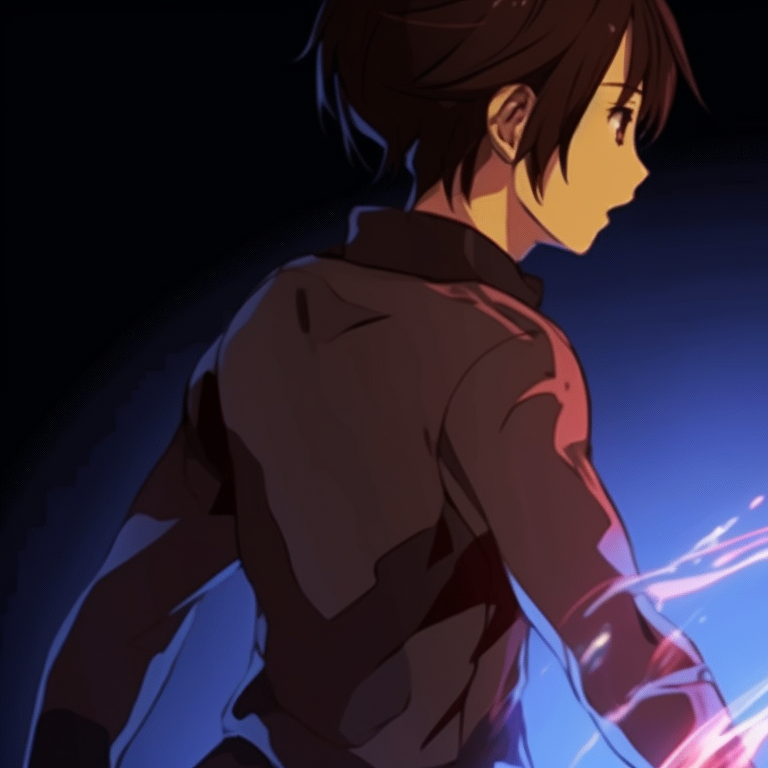 Two distinctive characters, intricate design and quirky interactions. inspirational matching gif pfp pfp for discord.