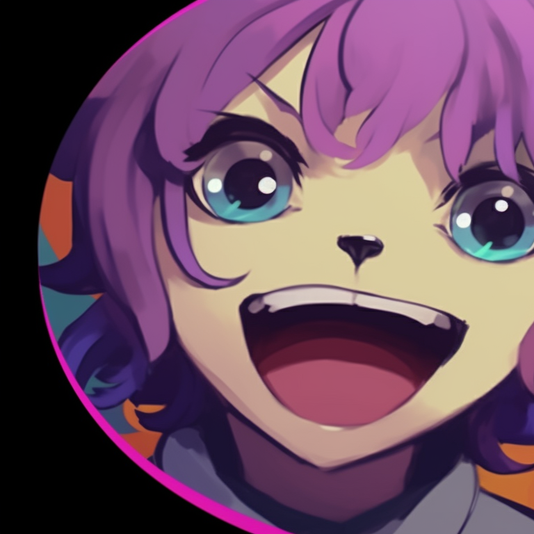 Two characters playfully tickling each other, soft colors with comical design. funny pfp for pairs pfp for discord.