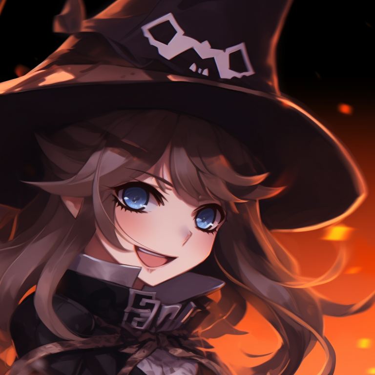 Two characters poised for a monster hunt, shadows and lighting emphasize their weapons, dark-toned background creates a suspenseful atmosphere. genshin character halloween themed matching pfp pfp for discord.