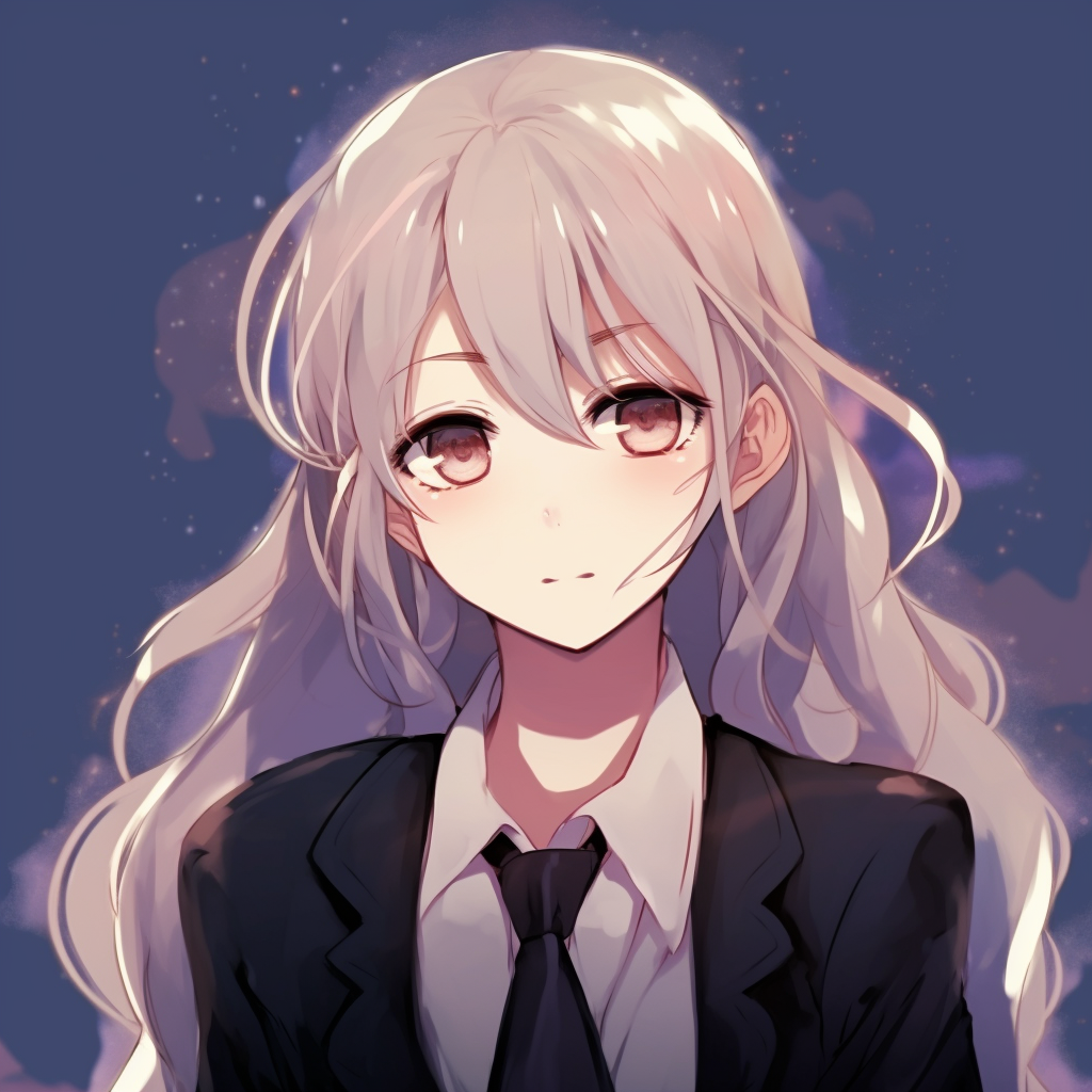 Cute anime girl with vibrant pink hair and expressive eyes. cute anime girl pfp classics anime pfp