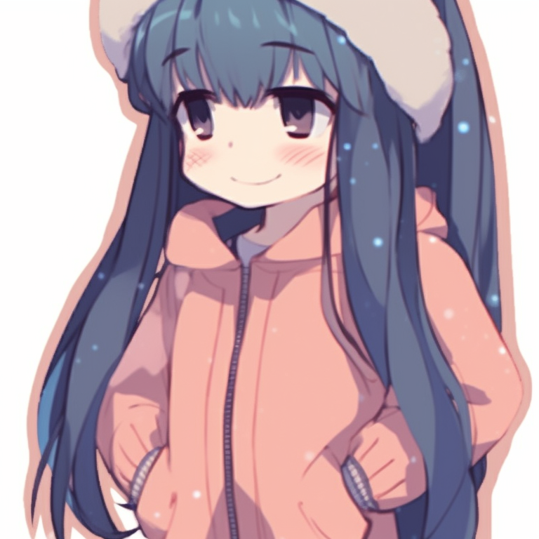 Two characters under one umbrella, romantic mood and soft hues. adorable cute couple matching pfp pfp for discord.