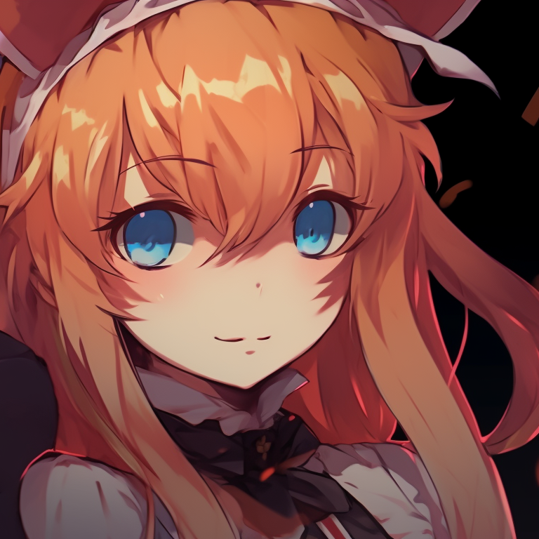 Two characters in hero-themed Halloween costumes, bright colors and distinct details. halloween theme oshi no ko matching pfp in anime pfp for discord.