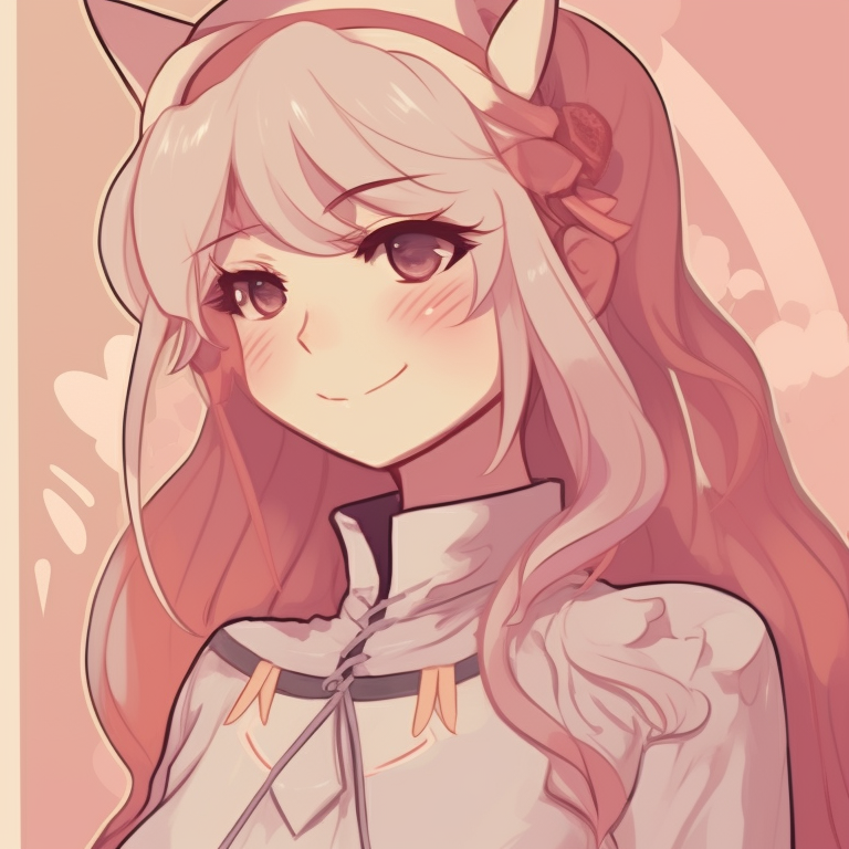 Two characters with cosmic elements, abstract art style and radiant colors present. perfect matching pfp for 2 friends pfp for discord.