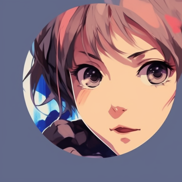 Two characters with surprised expressions, highlighted by the sharp and bold contours along with bright, vivid colors. iconic best friend pfp matching profile pictures pfp for discord.