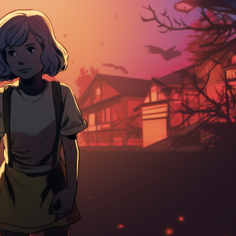 Steve Harrington and Billy Hargrove, armed with their makeshift weapons, under a creepy full moon. stranger things matching pfp featuring halloween theme concept pfp for discord.