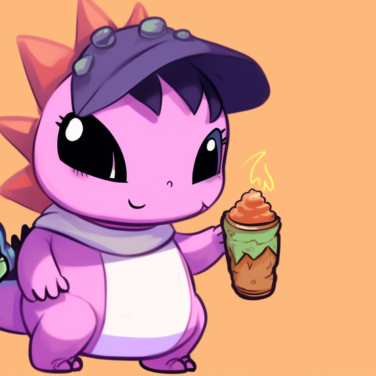 Dinosaurs as witches casting spells, detailed magic effects and cool-toned colors. unique dino matching pfp halloween theme pfp for discord.