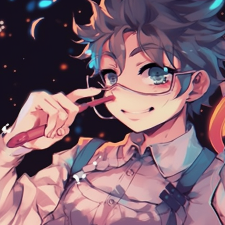 Two characters in an action pose, vibrant colors and heavy shading. fun and exciting matching pfps for friends pfp for discord.