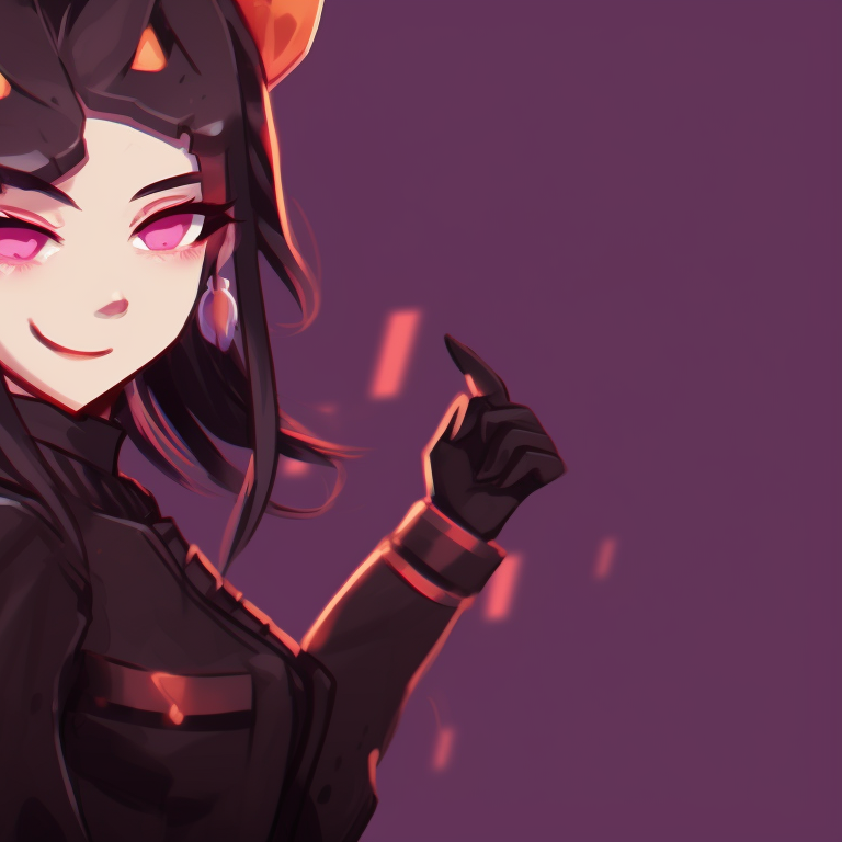 Profile close-up of two valorant characters, showcasing stark black and white contrasts with high saturation, complemented with touches of orange for a Halloween feel. matching valorant pfp halloween theme characters pfp for discord.