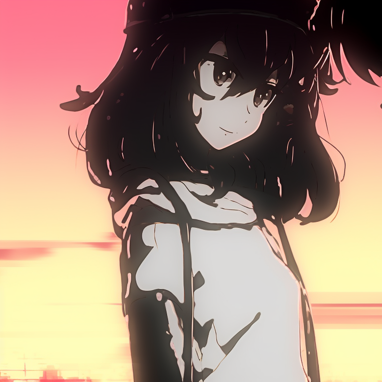 Two anime characters in school uniforms, medium shading and warm colors, sitting together in a classroom setting. creative instagram cute matching pfp options pfp for discord.