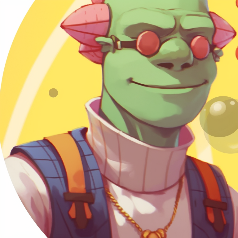 Two characters in matching outfits, laughing, bright background. comical matching pfp for couples, bringing the fun pfp for discord.