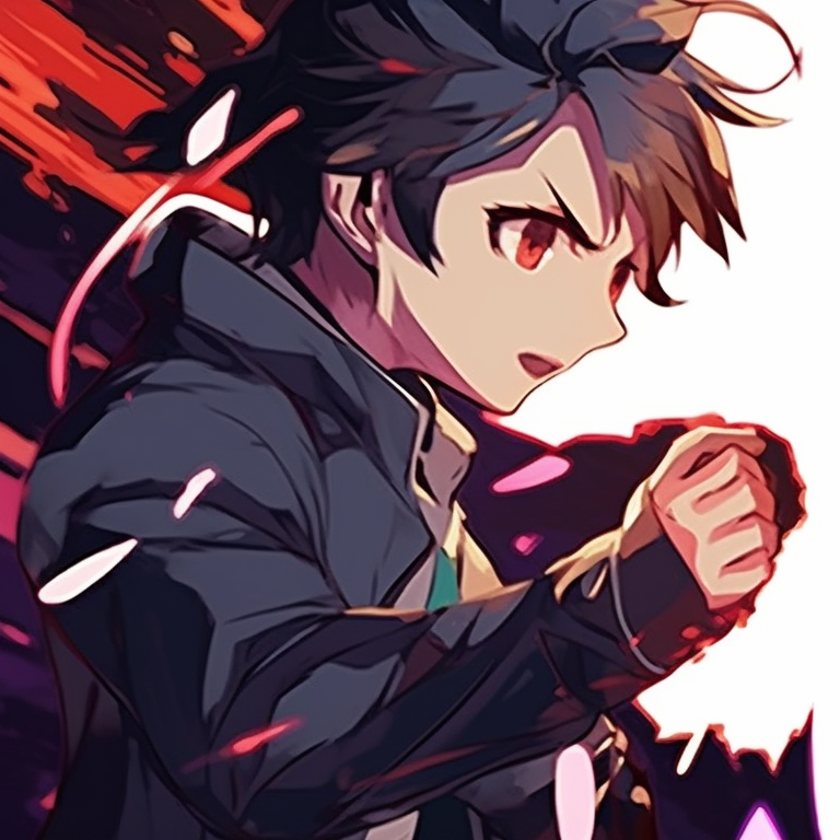 Two characters in casual attire, soft hues with minimalist outlines. best male and female matching pfp friends pfp for discord.