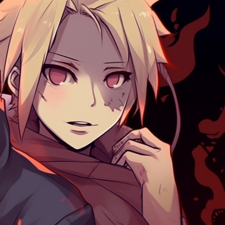 Two Naruto characters, one depicted as a ghost and one as a vampire, drawn with iconic Halloween colors and a spooky aesthetic. naruto pfp halloween aesthetics pfp for discord.