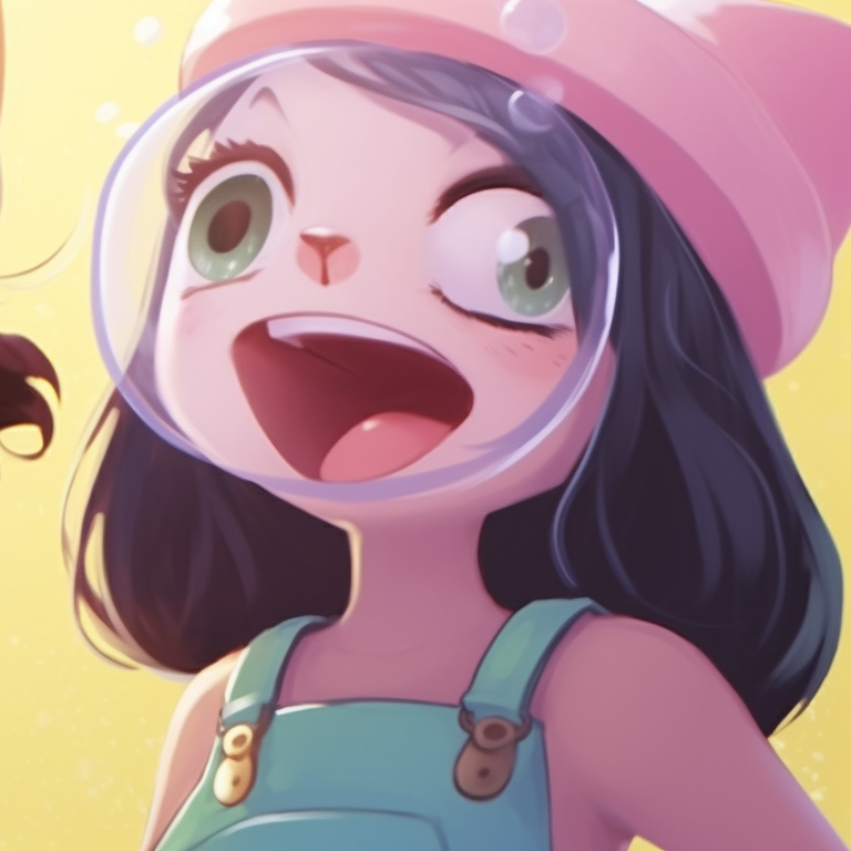 Twin girls in matching outfits, soft shades with fine details, tickling each other for laughs. laugh out loud girl matching pfp pfp for discord.