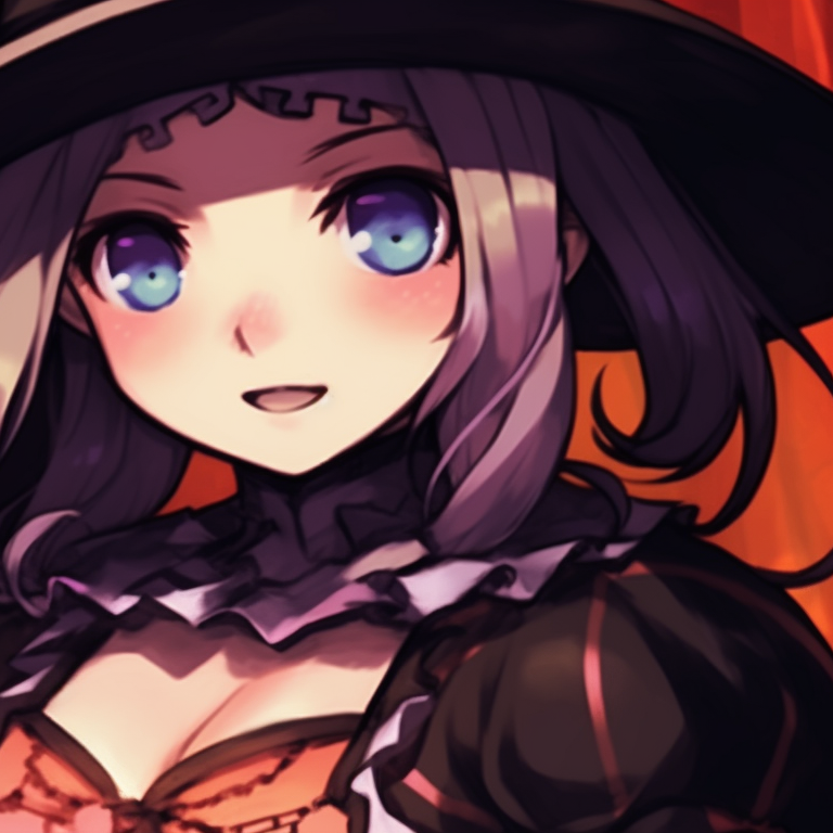 Two characters in ghostly dresses, their intense stare representing a classic fright night theme. themed danganronpa matching pfp pfp for discord.