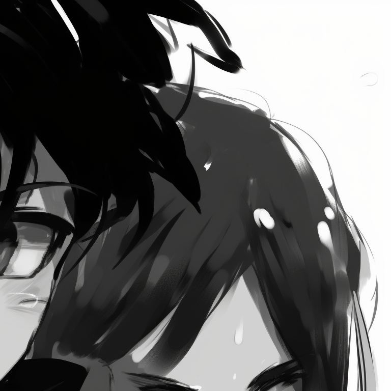 Two characters against a pale backdrop, heavy shadows emphasizing their connection, as they reach towards each other. black and white matching pfp boy and girl pfp for discord.