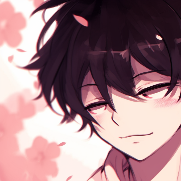 Two characters sharing a rainbow backdrop, jubilant expressions in watercolor shades. cool memcchi matching pfp pfp for discord.