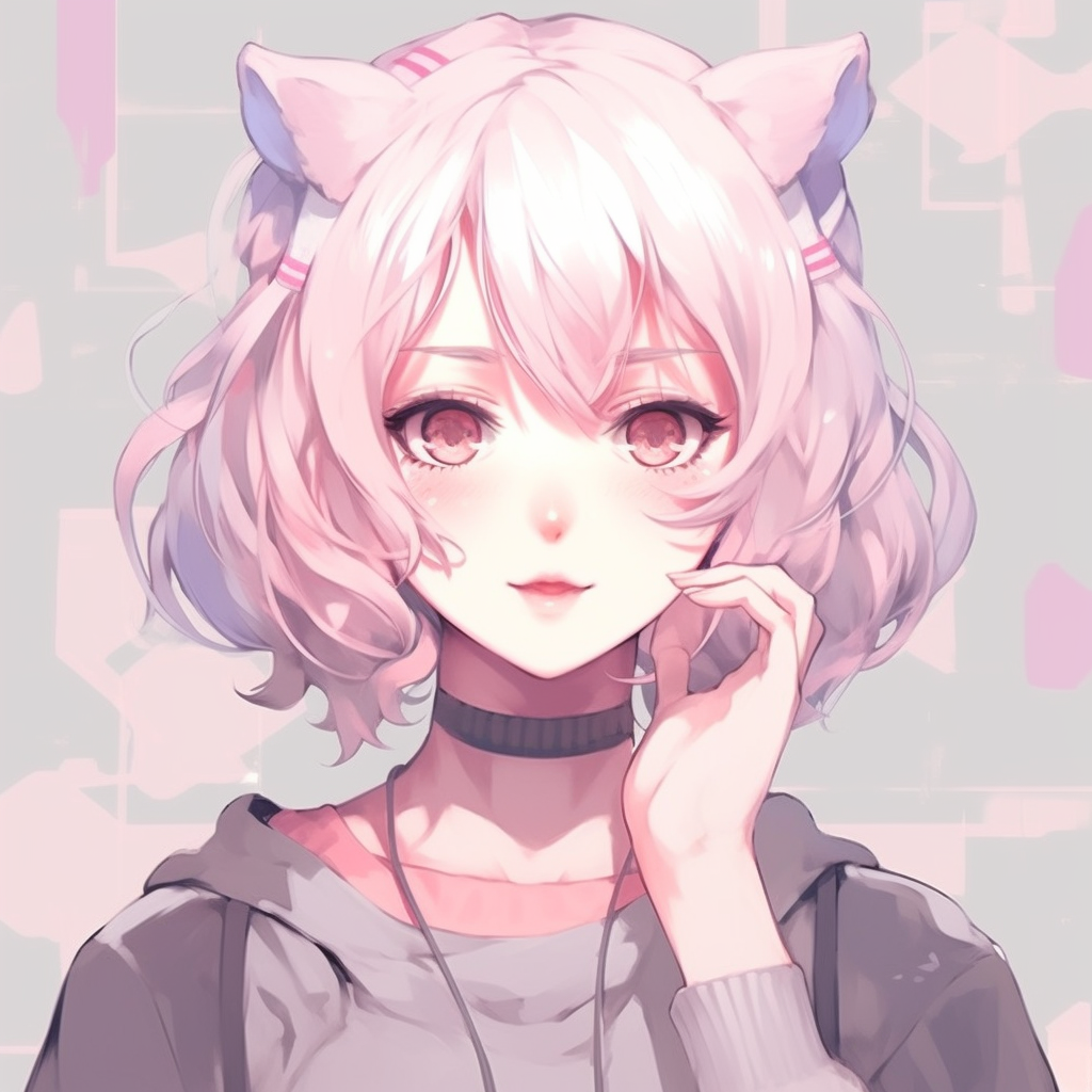 Anime character with pastel colors and soft shading enhancing the aesthetic appeal. anime aesthetic pfp choices