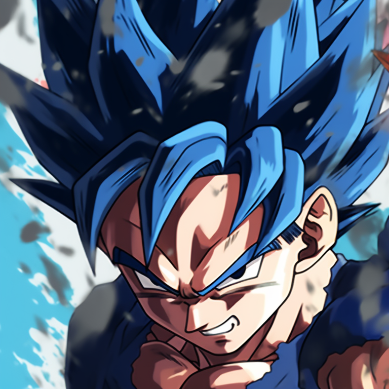 Goku and Vegeta with their Saiyan armour, detailed metallic textures and warm undertones. anime goku and vegeta matching pfp pfp for discord.