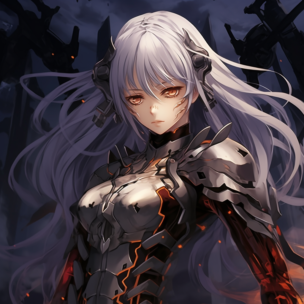 A towering Mecha, robust form and bold outlines. badass anime pfp manga styles