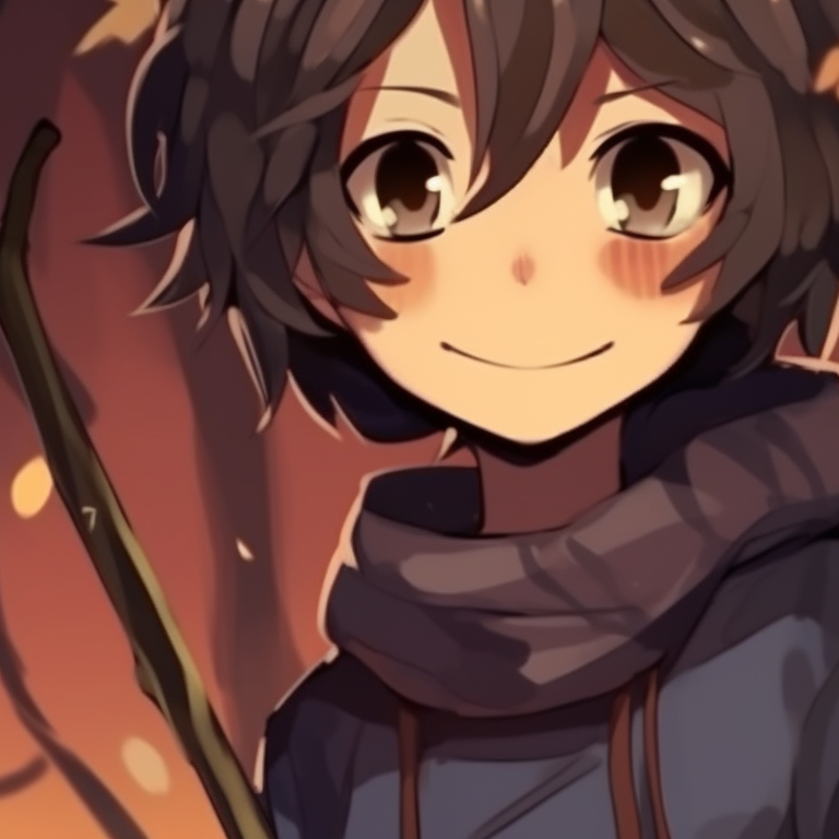 Two grim reaper characters, dark robes and silver detailing, scythes crossed ideal matching pfp for halloween pfp for discord.