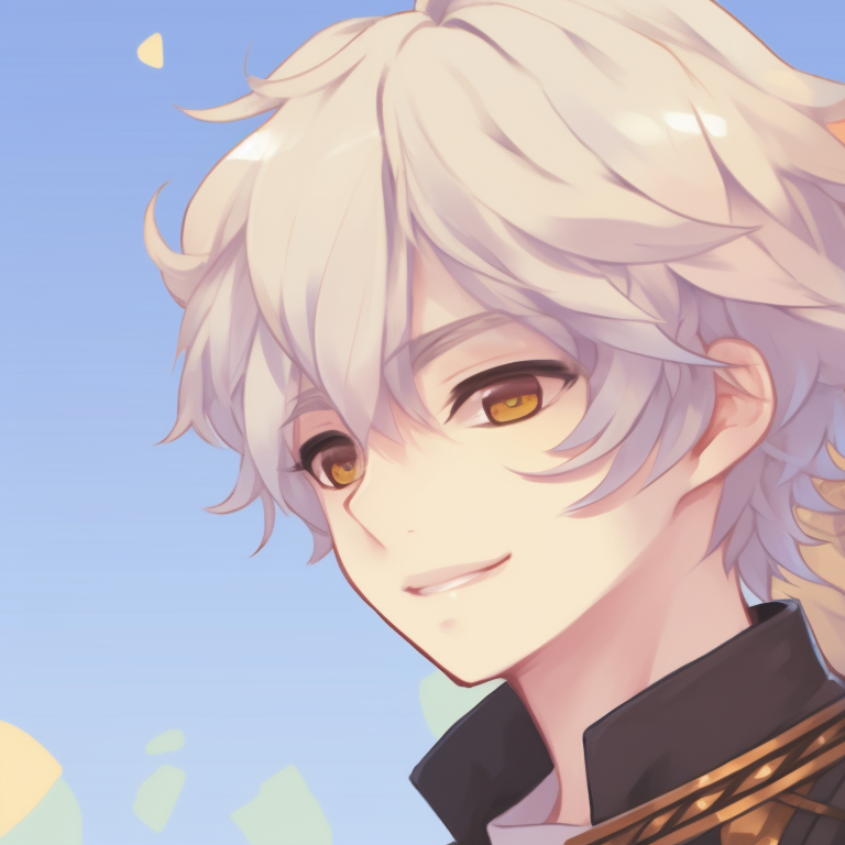 Two characters in travel gears, back-to-back, hinting an upcoming adventure, distinct earth tones beautifully crafted genshin matching pfp pfp for discord.